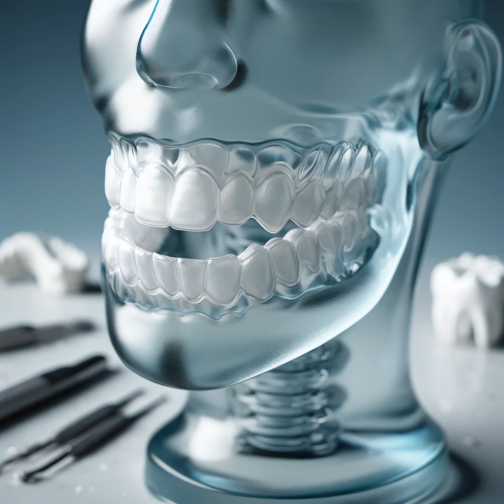 Invisalign aligners the best solution for your teeth.